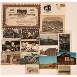 Nevada Mining group post cards  (115190)