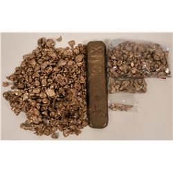 Fake Gold Nuggets & Ingot  (116044)