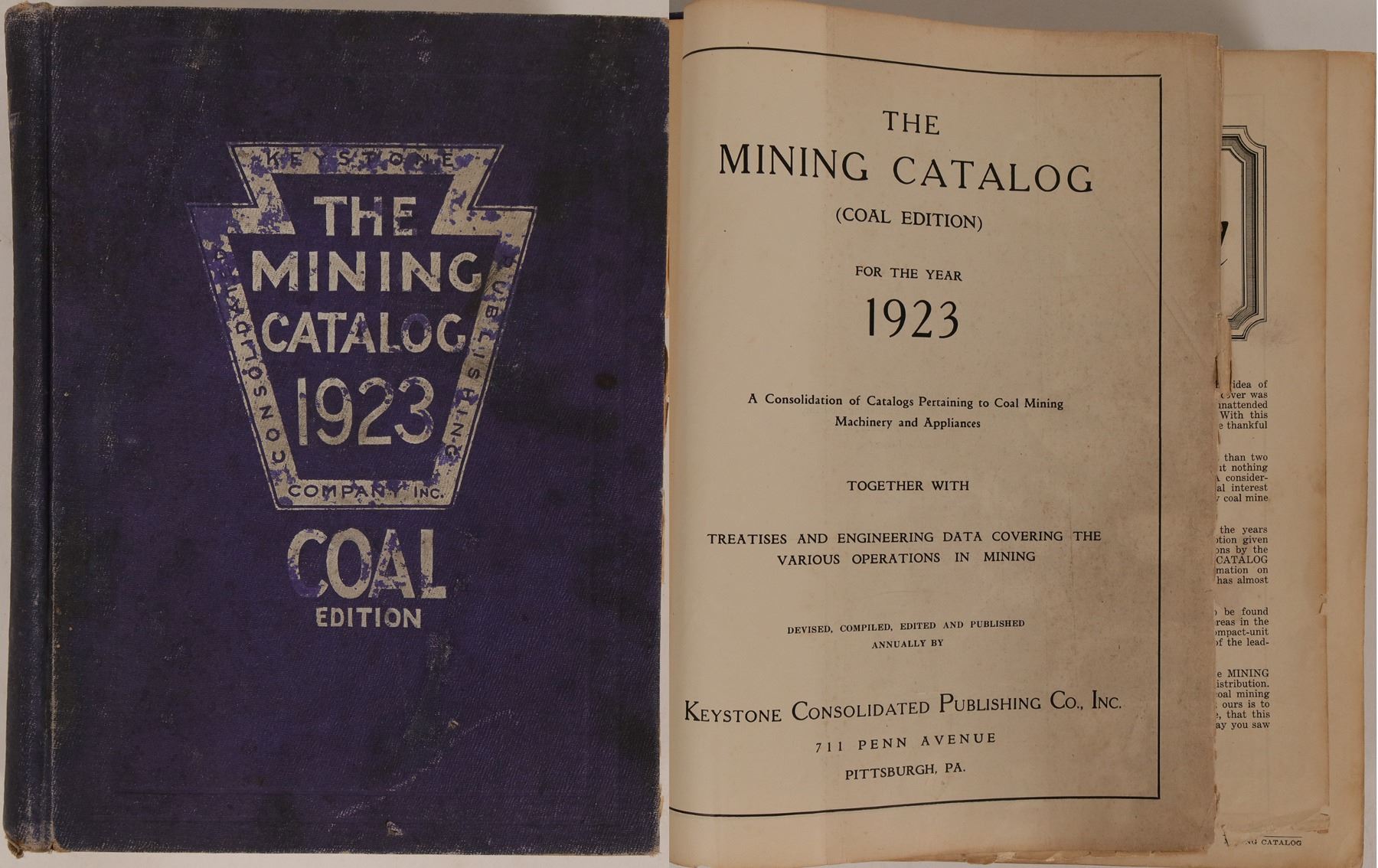 The Mining Catalog 1923 Coal Edition (115490)