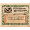 Image 1 : Visually Spectacular Bear Creek Consolidated Gold Mining Company Stock  (103598)