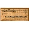 Image 1 : McCrackin Consolidated Mining Co. Stock Certificate  (116125)