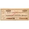 Image 1 : Tombstone Consolidated Gold & Silver Mining Co. Stock Certificate  (116126)
