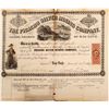 Image 1 : Picacho Silver Mining Company of Arizona Stock Certificate - RARE!  (106527)