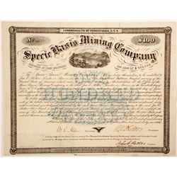 Specie Basis Mining Co. bond  (91027)