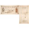 Image 1 : El Picacho Gold & Silver Mining Co. Stock Certificate, Nevada City, California, 1863  (60627)