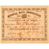 Image 1 : Musical Hall Association Stock issued to AJ Cartwright, Father of Baseball  (101544)