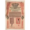 Image 1 : Chinese Imperial Railway Canton Kowloon Railway 5% Gold Bond  (112238)