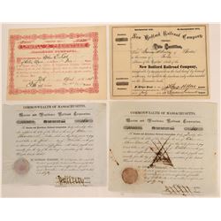 Massachusetts Railroad Stocks  (115832)