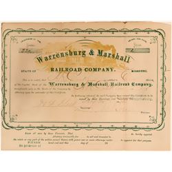 Warrensburg & Marshall Railroad Co  (114669)