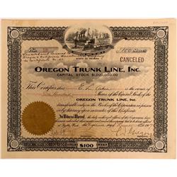 Oregon Trunk Line, Inc  (114861)