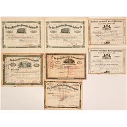 Pre-1900 Pennsylvania Rr stock  (115860)