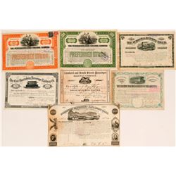 Various Pennsylvania RR stock  (115859)