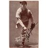 Image 1 : Signed Bob Feller Postcard Size Card  (116086)