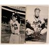 Image 1 : Milwaukee Braves Autographed Postcards (2)  (116090)
