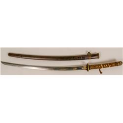 Katana sword with scabbbard  (115187)