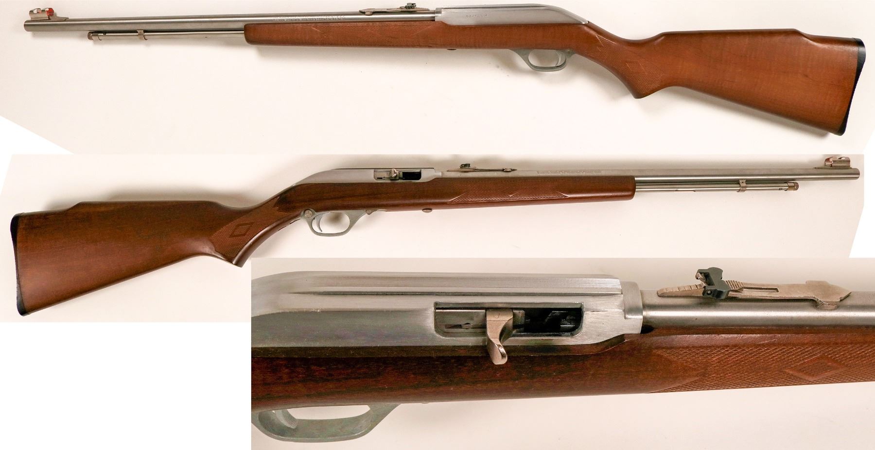 Marlin model 60 .22 Long Rifle in stainless steel (115009)