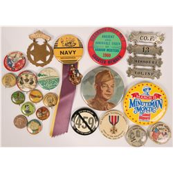 Military Pinback Collection  (116487)