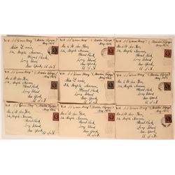 Queen Mary Maiden Voyage Covers  (116665)