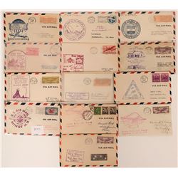 Dakotas First Flight Covers   (117095)