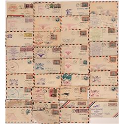 Indiana First Flight Covers  (117101)