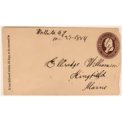 1884 Maine Cover  (116068)