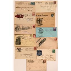Eleven US Advertising Covers  (116375)