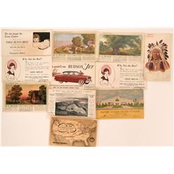 Advertising Postcards (10)  (116756)
