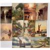 Image 1 : Nice Group of Tuck Art Cards (11) - Oilette Series  (111626)