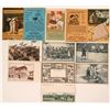 Image 1 : Colorful Advertising Postcards Lot  (116106)