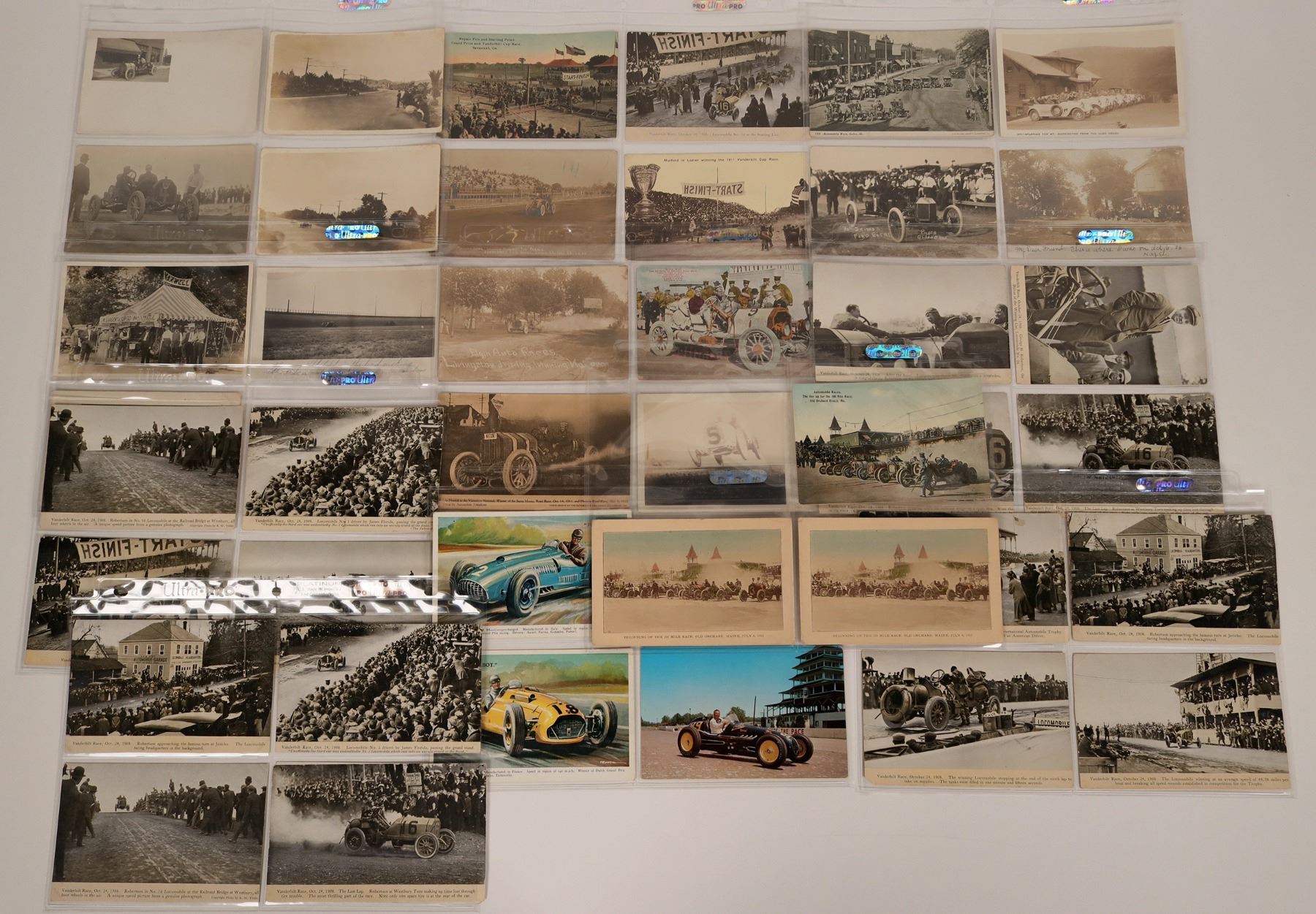Early Auto Racing Postcard Collection (113125) - Holabird Western ...