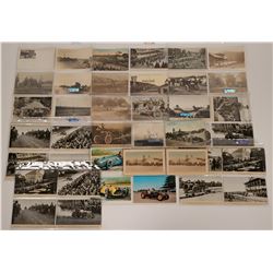 Early Auto Racing Postcard Collection  (113125)
