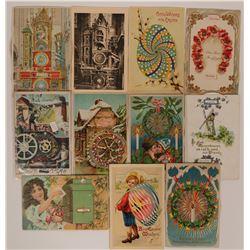 Mechanical Dial Postcards  (115628)