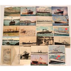 Postcards of Foreign Steamers  (113134)