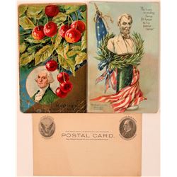 Postcards of Presidents (3)  (111558)