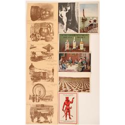 Seven Advertising Postcards  (116104)