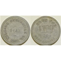 Wilmans Mercantile Co. Token  (115636)