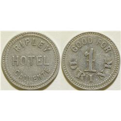 Ripley Hotel Token  (115569)