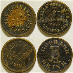 Baker Hotel / C. Leonard Hotel Tokens  (115750)