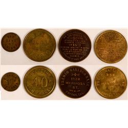 Fresno Bank Tokens  (117605)