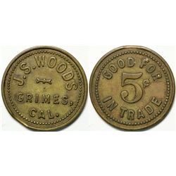 J. S. Woods Token  (114974)