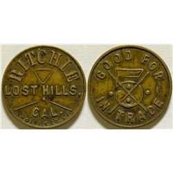 Ritchie Token, Lost Hills  (115638)