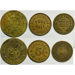 Merced Falls Tokens  (114958)