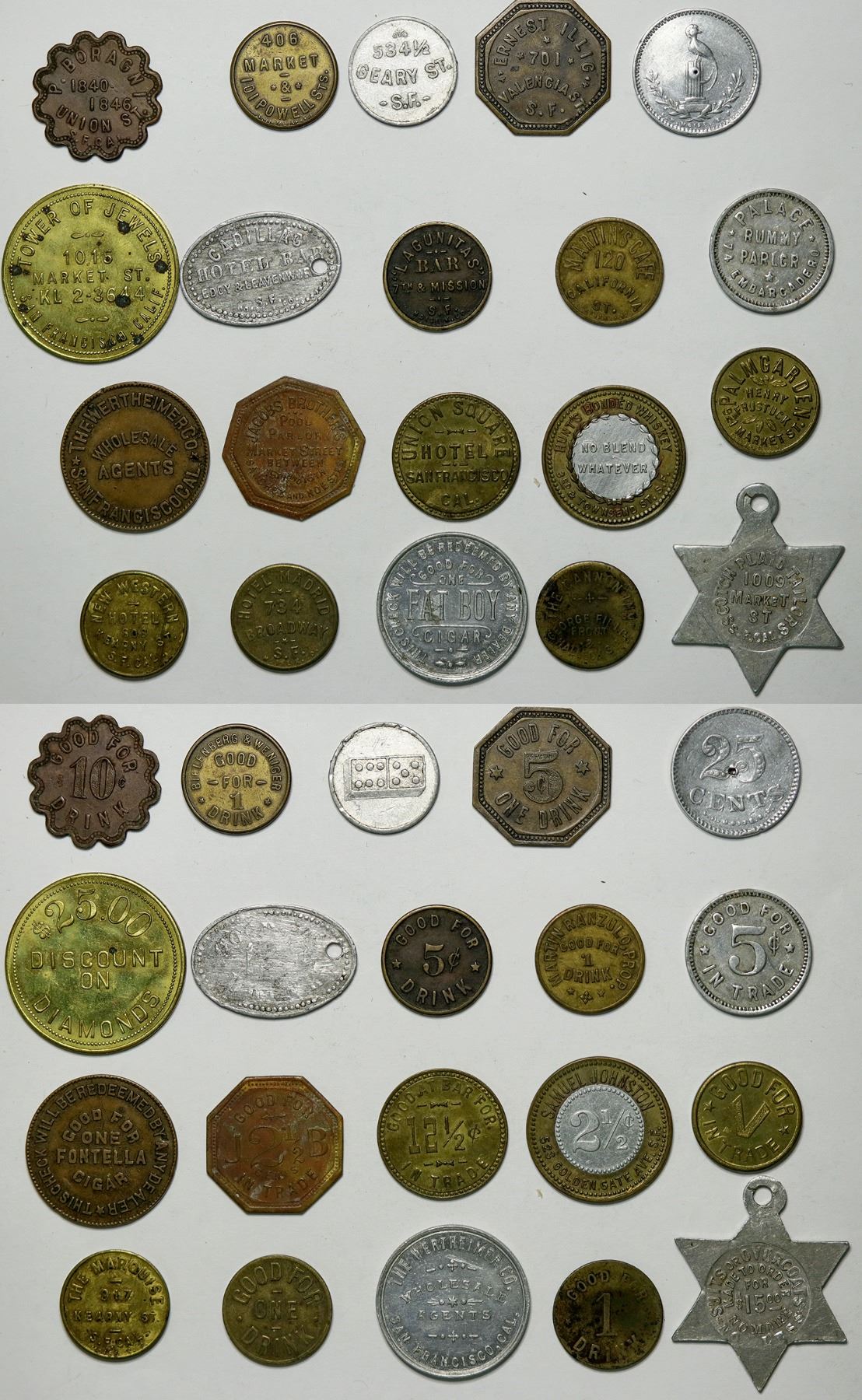 San Francisco Token Collection (114971)