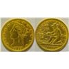 Image 1 : Gold Plated California Counter  (116303)