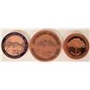 Image 1 : 3 Copper Medallions from NW Territorial Mint  (109465)