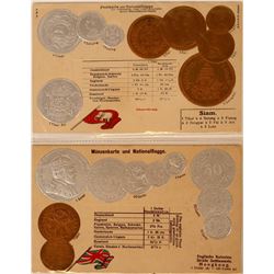 International Coin Post Cards  (114735)