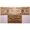 Image 1 : Three Wooden Nickel from New York state  (109026)