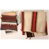Image 1 : Two Navajo/Mexican Blankets Plus a Texas Bottle  (115262)