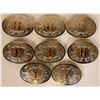 Image 1 : 8 Nevada Silver Belt Buckles   (115613)