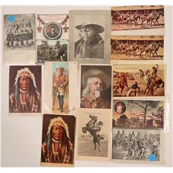 Buffalo Bill & Wild Bill Postcards  (113109)